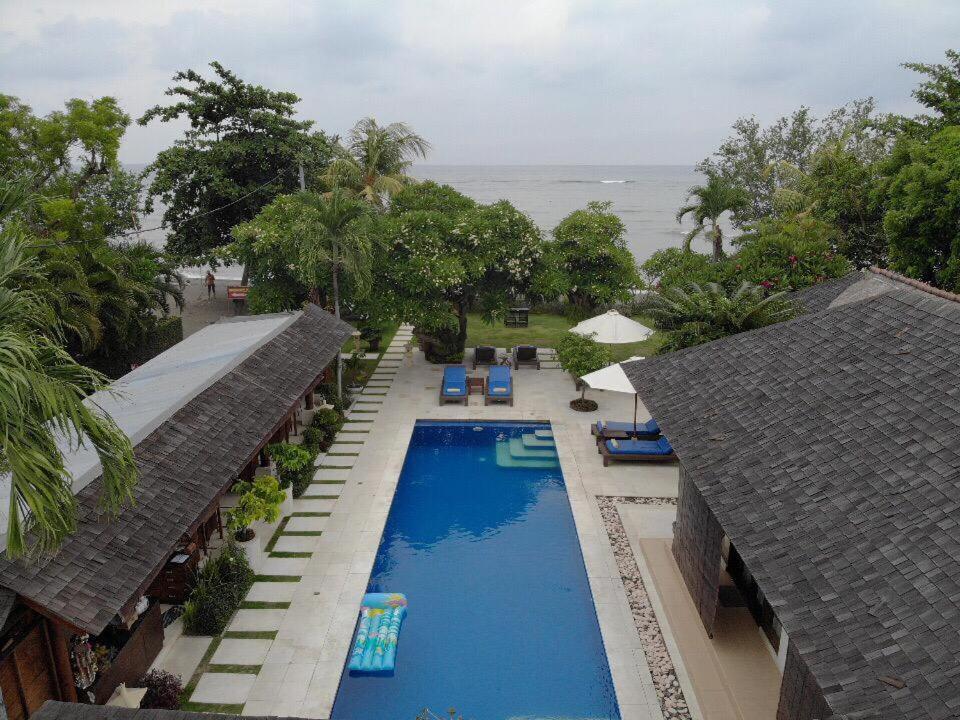 Frangipani Beach Hotel Lovina Eksteriør bilde